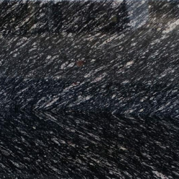 Marking black granite