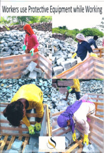 Protective Equipment while working - Gloves, shoes