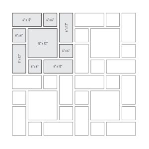 Stonebax- Three Tile Pattern